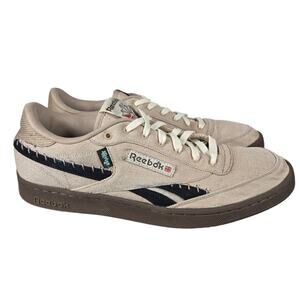 Reebok Club C Hemp Shoes Mens 13 Canvas Sustainable Revenge Vintage Sneakers